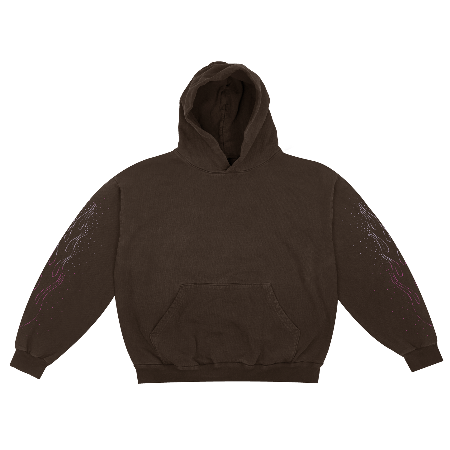 Brown Zurple Diamond Hoodie