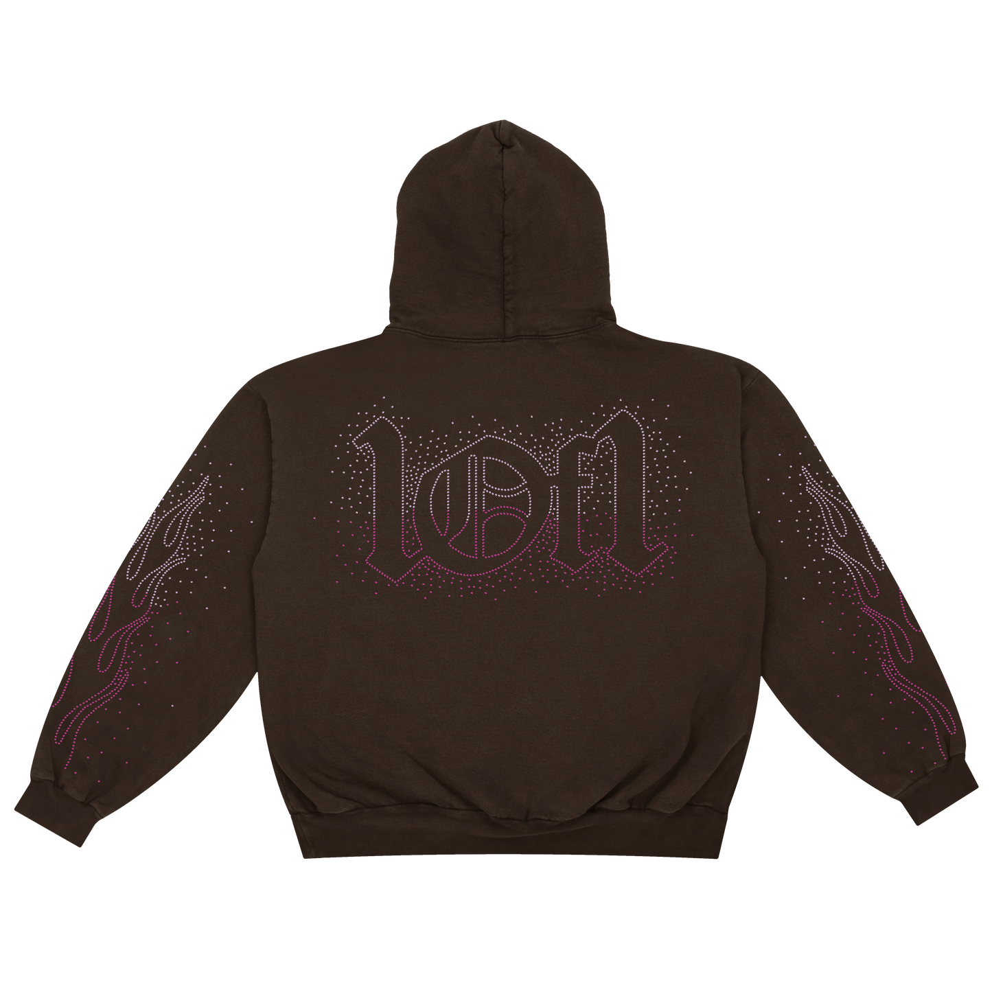 Brown Zurple Diamond Hoodie