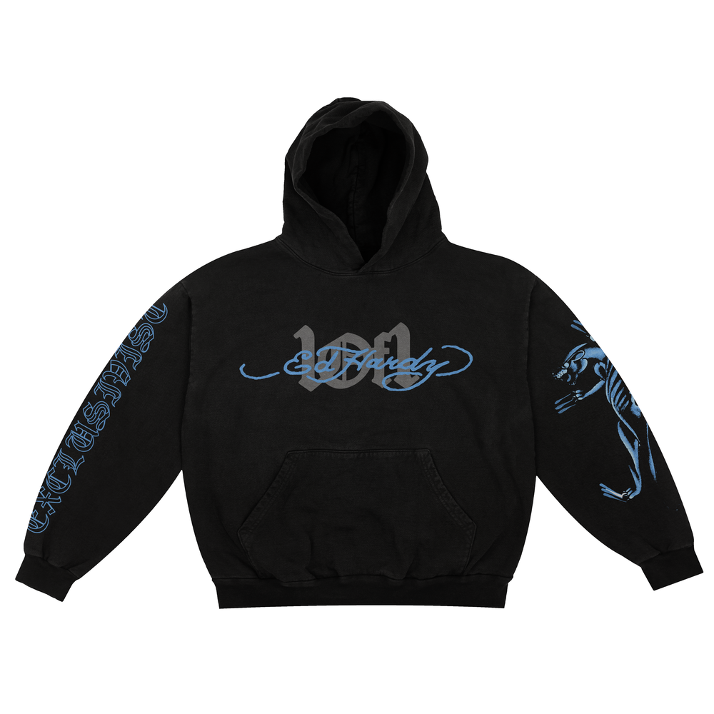 1of1 Ed Hardy “Fearless Panther” Hoodie