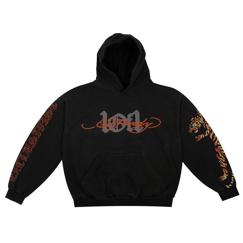 1of1 Ed Hardy “OG Signature Tiger” Hoodie