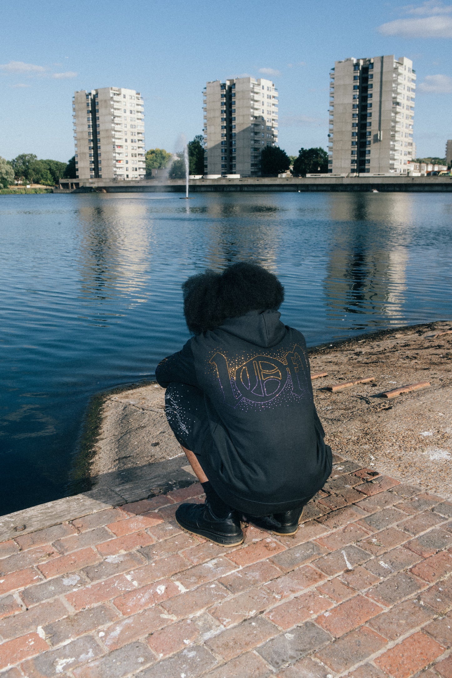 Black Los Angeles Hoodie