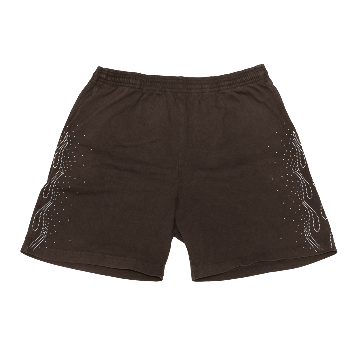 Brown Gemstones Shorts