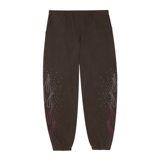 Brown Zurple Diamond Pants