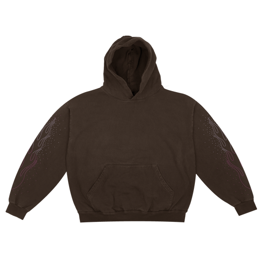 Brown Zurple Diamond Hoodie