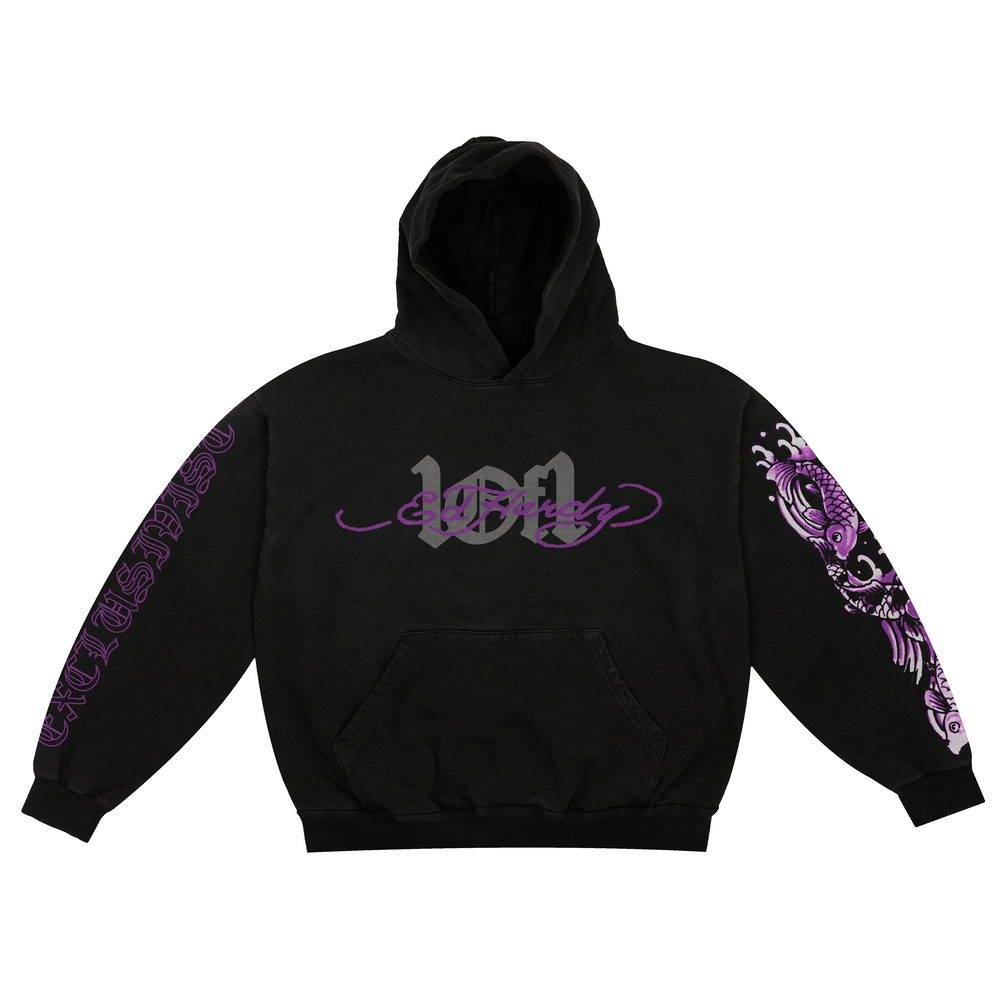 1of1 Ed Hardy “Upstream Flow” Hoodie