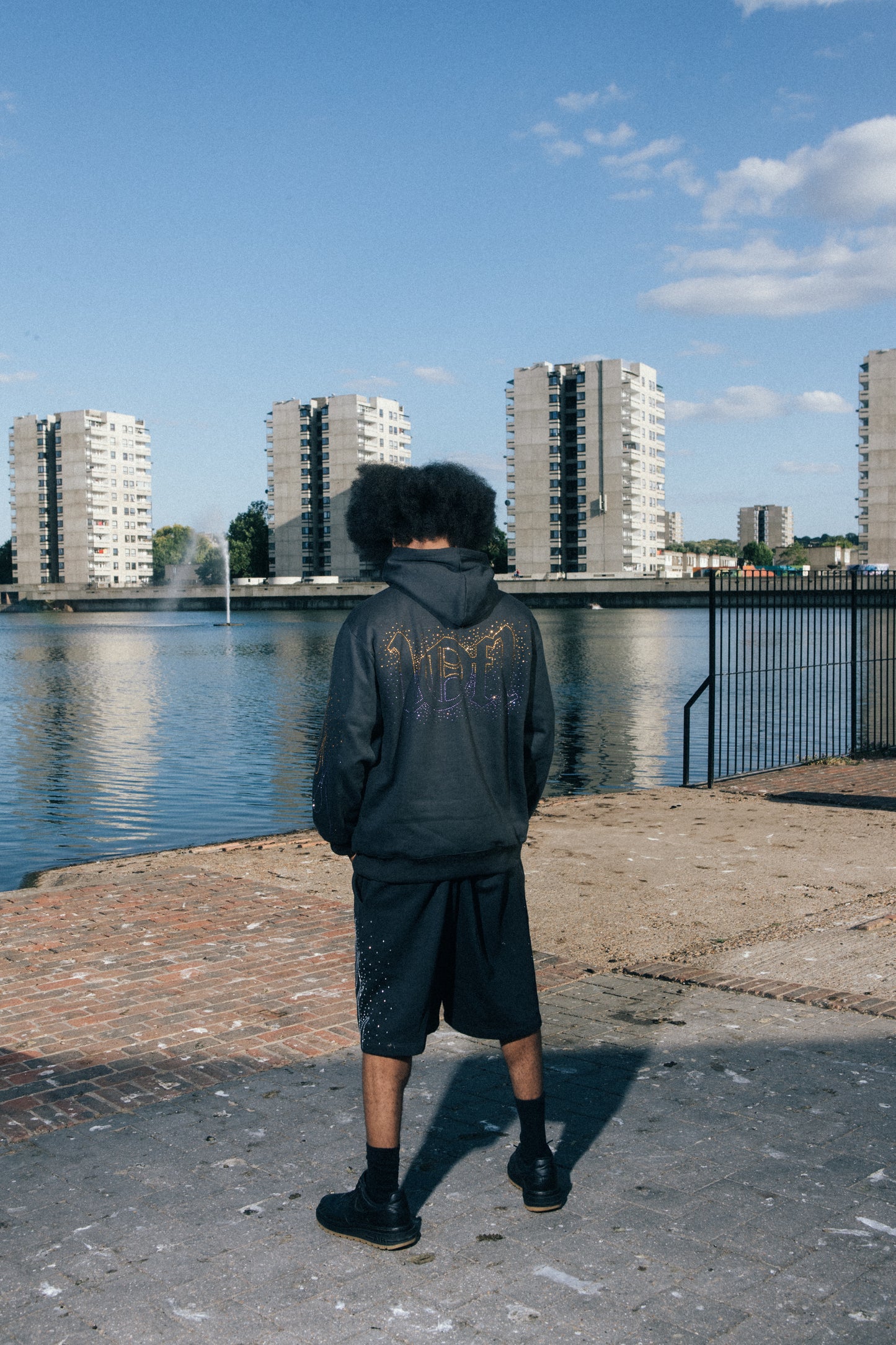 Black Los Angeles Hoodie