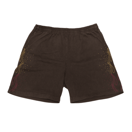 Brown The OG Diamond Shorts