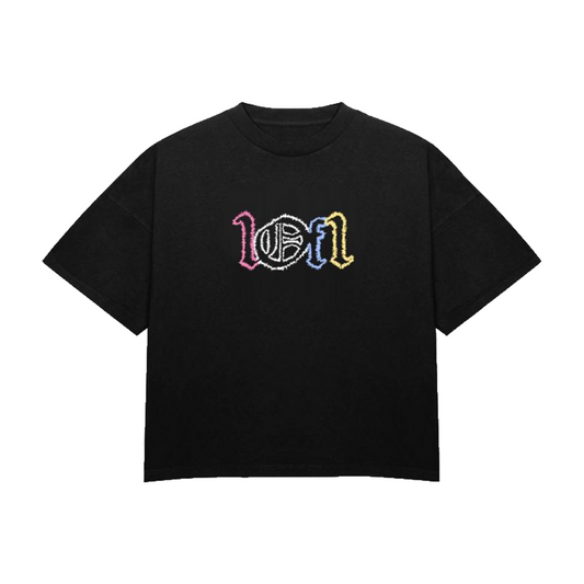 Black T-Shirt "Street Lights"